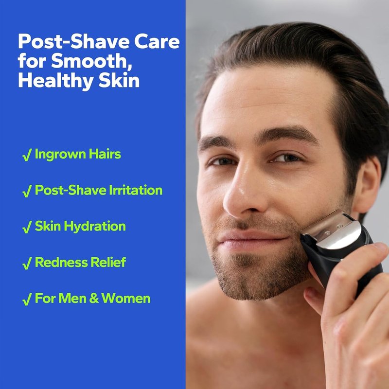 SilkySecret Ingrown Hair Treatment - Razor Burn Relief Lotion for Men & Women | 3.38 Fl Oz