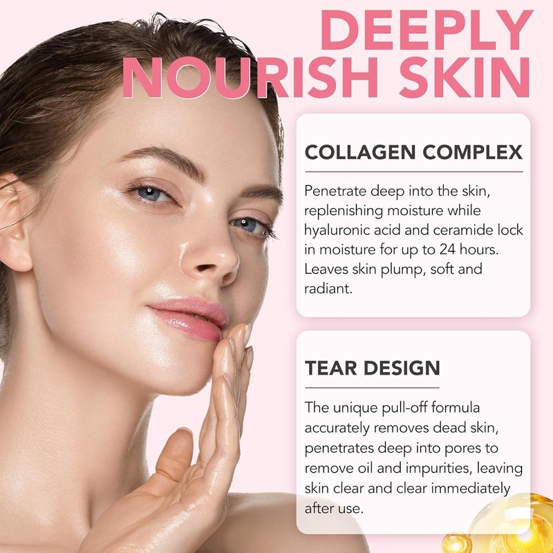 Frovetani Collagen Night Mask - Overnight Hydrolyzed Collagen Peel for Elasticity & Hydration | 150ml