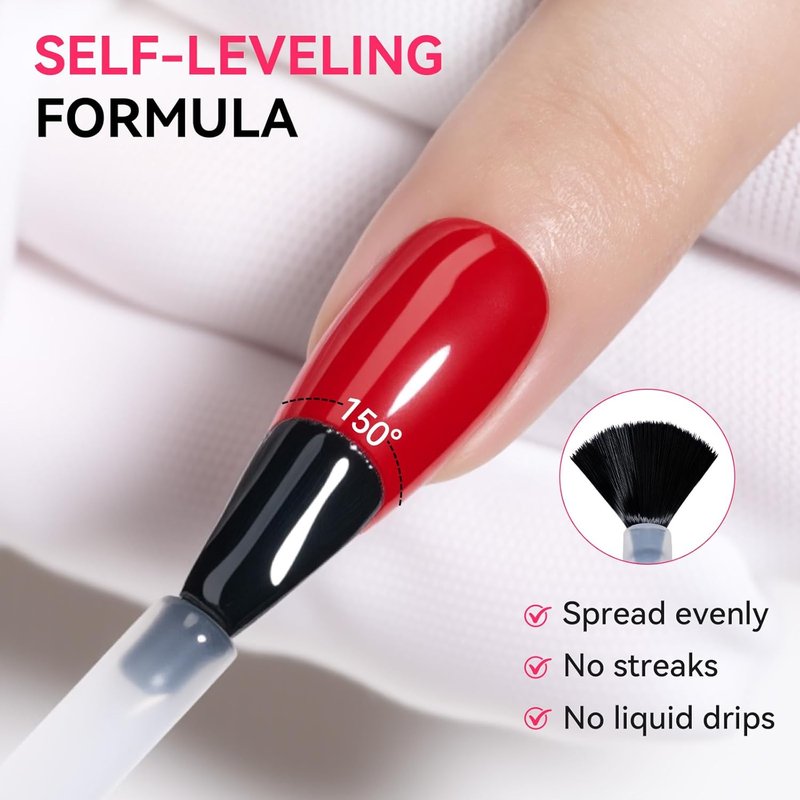 Makartt Gel Top Coat: 2 PCS 15ml No Wipe Top Coat Gel Nail Polish Upgrade Diamond-Shine Long-Lasting Clear Gel Polish Soak Off UV LED Lamp Needed Home DIY Gift Women