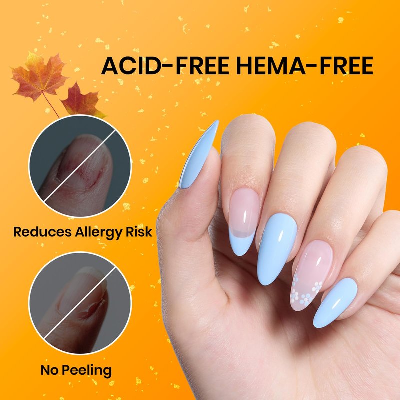 Beetles 2Pcs 15ml Base and Top Coat Set - Upgrade No Wipe Extra Glossy Gel Top Coat Finish & 15ml Nail Dehydrator and Primer - Acid Free & Hema-Free Natural Prep Dehydrate and Bond Primer