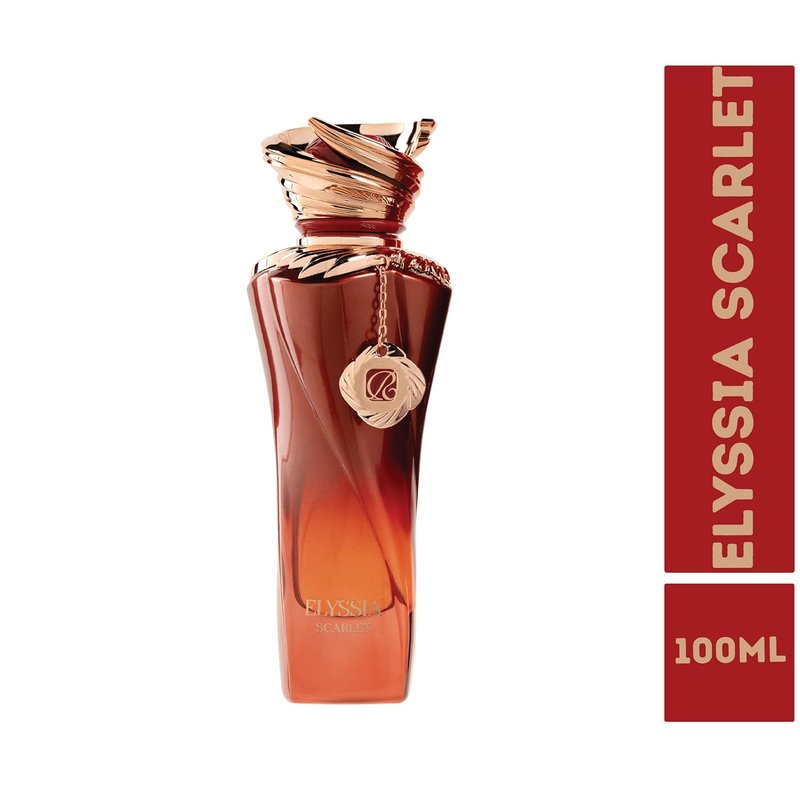 Elyssia Scarlet Extrait de Parfum for Women - Long-Lasting Fruity Floral Scent | 100ml