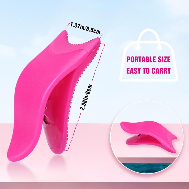 Skiennix False Eyelashes Applicator Tool - Easy Lashes Clip for Beginners | Daily Use (Plum)