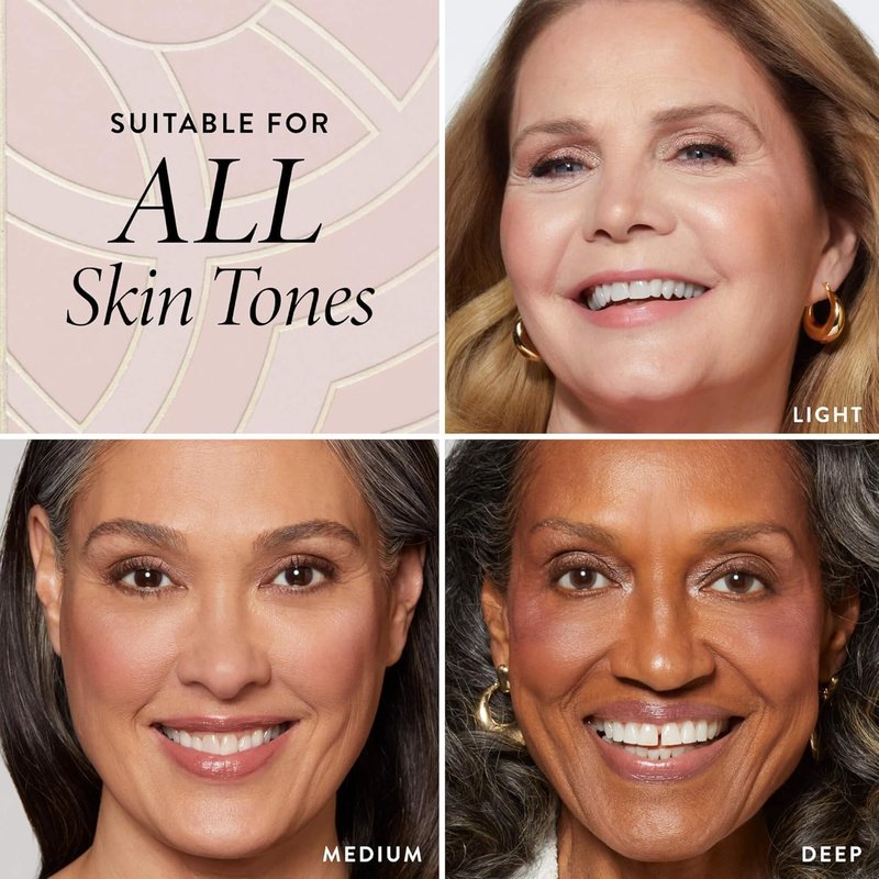LAURA GELLER Baked Icons Complete Full Face Palette, Light | All-in-One Makeup Palette with Baked Foundations, Blush, Bronzer, Highlighter, Eyeshadows | Coverage for Mature Skin | Travel-Friendly