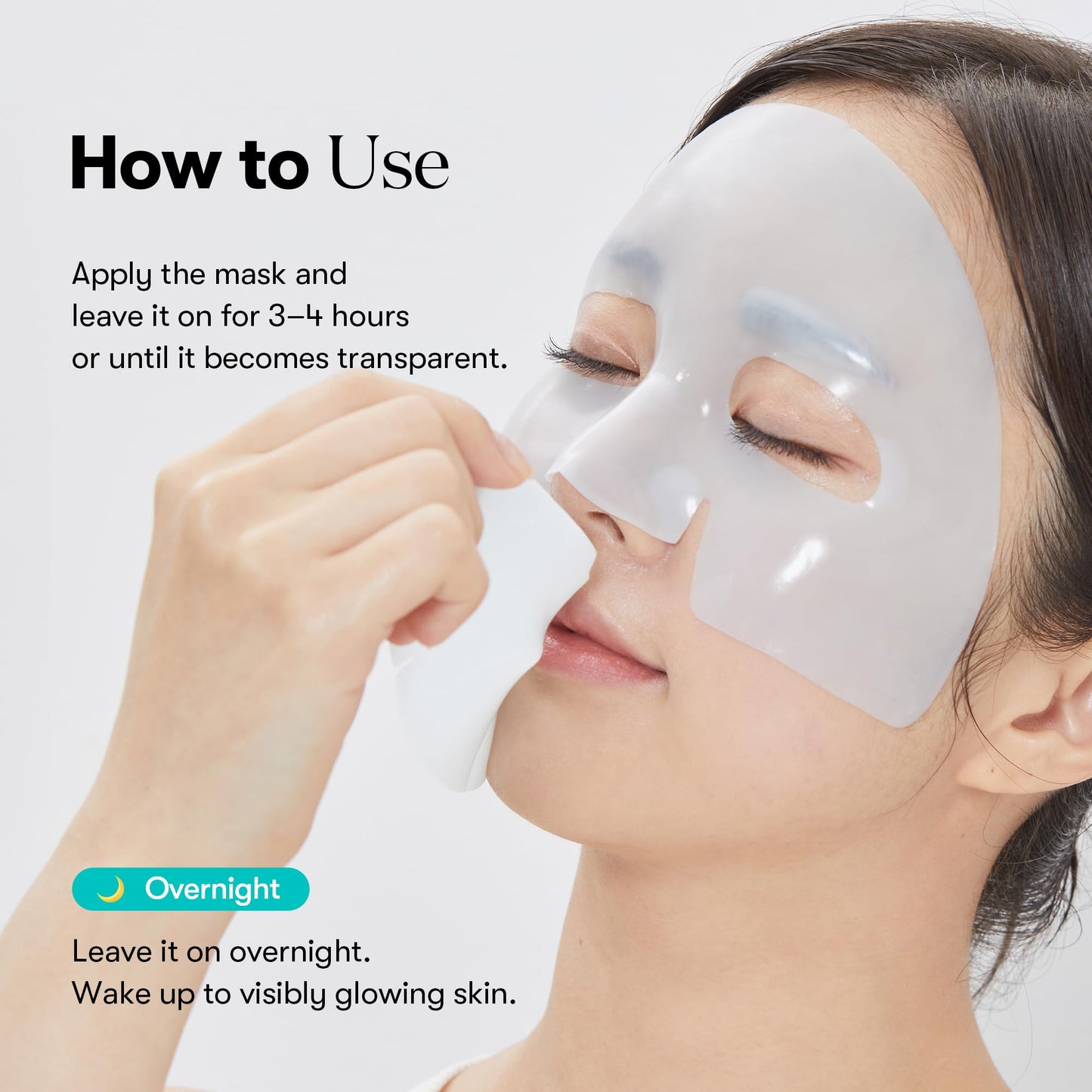 VT COSMETICS PDRN Hydrogel Mask (33gx4ea), Intensive Nourishing & Rejuvenating Overnight Mask, Skin Repair, Elasticity Boost, Hydrating & Plumping, Korean Skincare, Korean Gel Mask