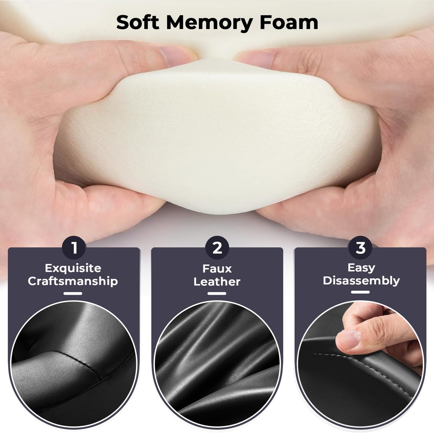 Udefineit 3 in 1 Multifunctional Portable Face Down Cradle Massage Kit for Desktop, Massage Bed & Home Mattress, Deluxe Adjustable Headrest Face Pillow Bracket for Office Sleeping Nap Rest