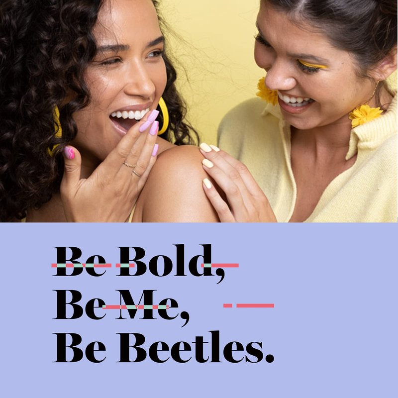 Beetles Grey Gel Nail Polish, 15ml Summer Grey Blue Gel Polish Soak Off UV LED Nail Lamp Nail Art Manicure Salon DIY Home 0.5Oz Nail Polish for Women