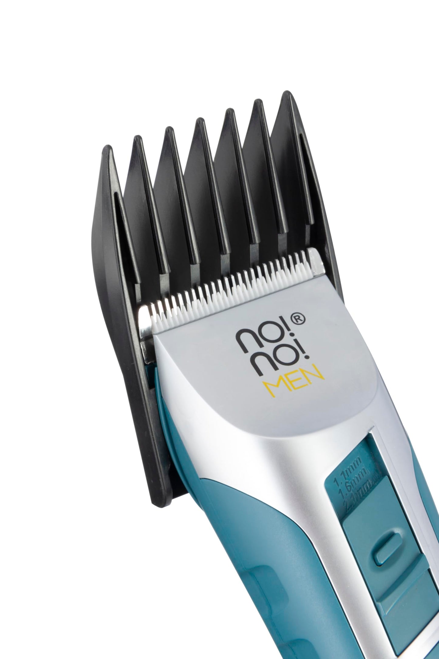 no!no! Men's Elite Barber Face, Beard and Hair Trimmer, Hair Clippers, Electric Shaver & Nose Ear Trimmer – Rechargeable