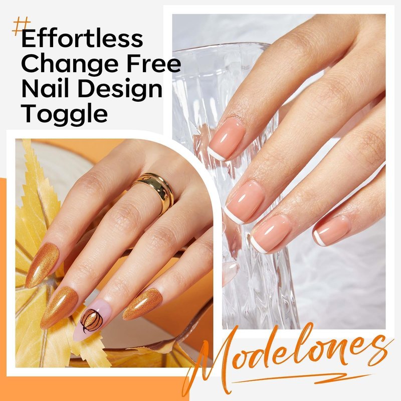 modelones Peel Off Base Coat and Gel Top Coat Set, 2 Pcs No Wipe Clear Top Gel Nail Polish and Peelable Practice Base Easy Removal, Nail Art Manicure DIY Gift for Weak Thin Nails Beginner Women 10ml