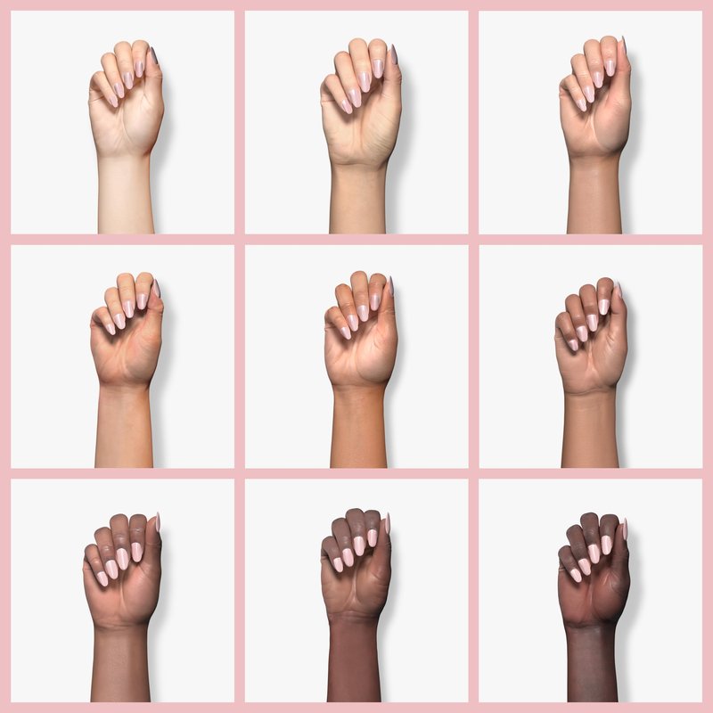 Double Rhythm 15ML Gel Nail Polish Pure Sheer Same Color Same Bottle Soak Off Gel Polish Art Manicure Salon DIY at Home for Women (Baby Pink-A1334)