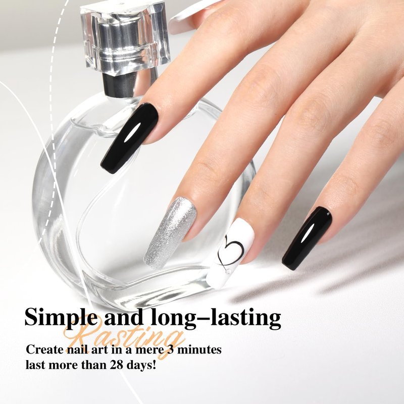 SHOYUM 2 Pcs 15ml No Wipe Gel Top Coat and Base Coat Set - Shine Finish and Long Lasting, Soak Off LED Nail Lamp Gel Base Top Coat Finish Nail Art Design Manicure Gifts for Women