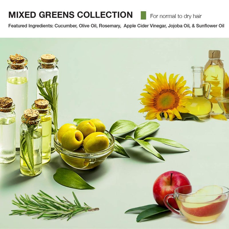 MOP - Mixed Greens Moisture Shampoo - Hydrates, Nourishes & Restores, Adds Softness - 8.45 fl oz