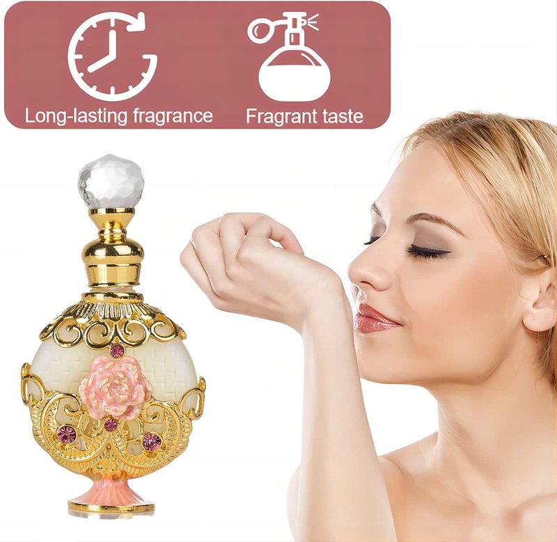 Halal Dubai | Retro Concentrated Perfume Oil for Women - Long-Lasting Vintage Fragrance Gift - 0.5 Oz