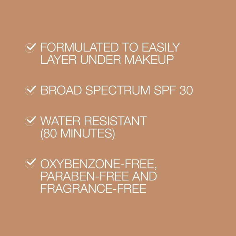 Neutrogena Purescreen+ Tinted Sunscreen for Face with SPF 30,Broad Spectrum Mineral Sunscreen with Zinc Oxide and Vitamin E,Water Resistant,Fragrance Free,Medium,1.1 fl oz,(Pack of 2)