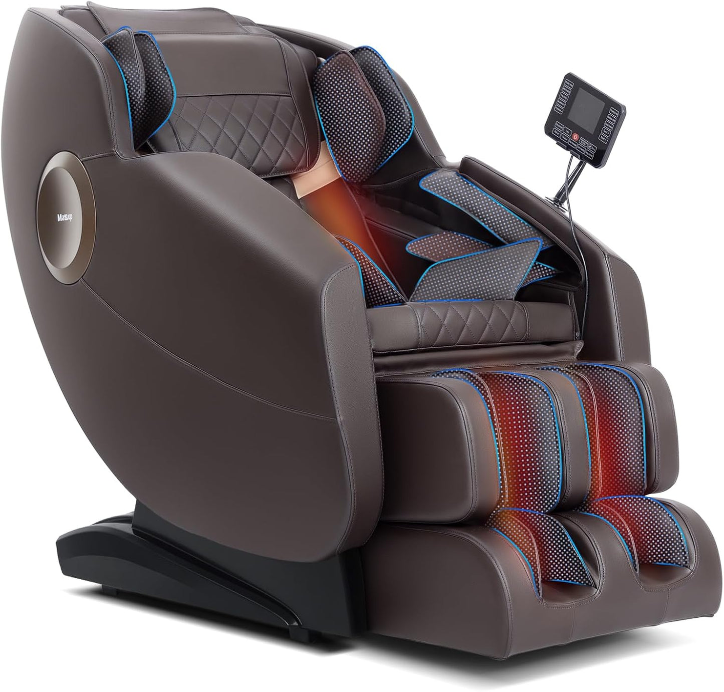 Skiennix Zero Gravity Massage Chair - Full Body Shiatsu Recliner with 14 Massage Points & Heating | Bluetooth Speaker, Touch Screen Controller