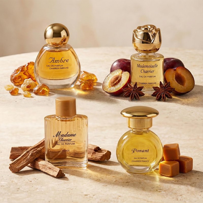 Charrier Parfums 10 Eaux de Parfum Luxurious Gift Box - Made in Provence, France - 57.8 ml