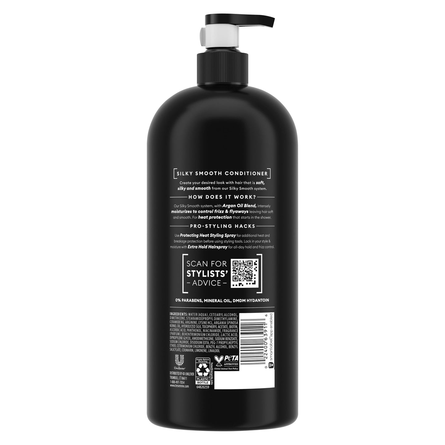 TRESemmé Smooth and Silky Conditioner with Pump, 39 oz