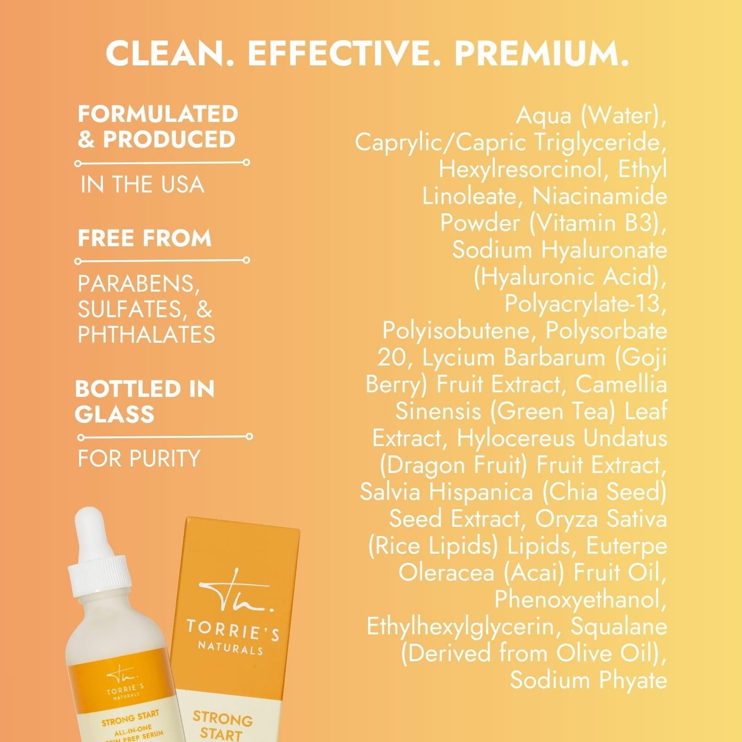 All-in-One Glow Serum for Face – Hydrating Milky Serum with Niacinamide & Hyaluronic Acid for Dewy, Plump, Glowing Skin – 2 oz