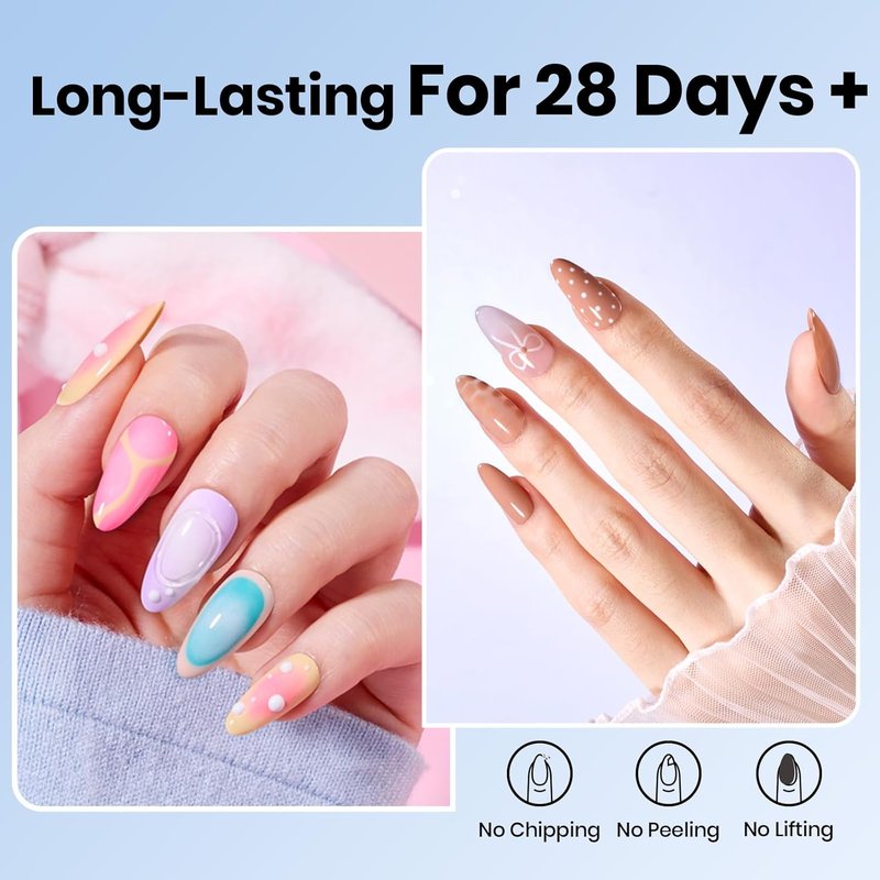 Beetles Gel Top Coat, Matte Top and Base Coat Set, 3 Pcs 10ml Glossy Matte No Wipe Long Lasting Basic Combination Soak Off LED Nail Lamp Art DIY Design Gifts for Women