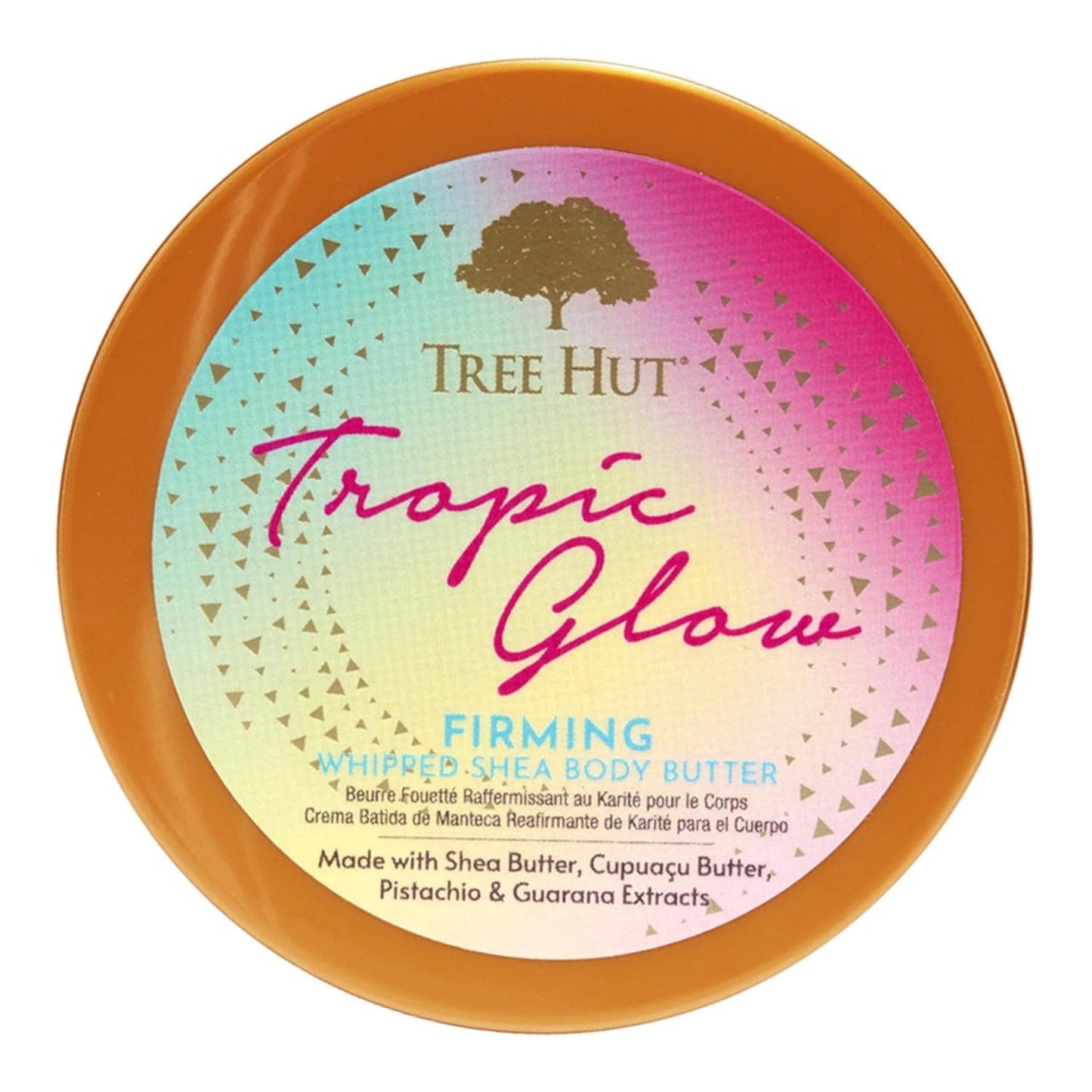 Tree Hut Tropic Glow Whipped Shea Body Butter, Hydrating & Nourishing Body Lotion with Natural Oils, Moisturizer for Soft & Smooth Skin, 8.4 Oz