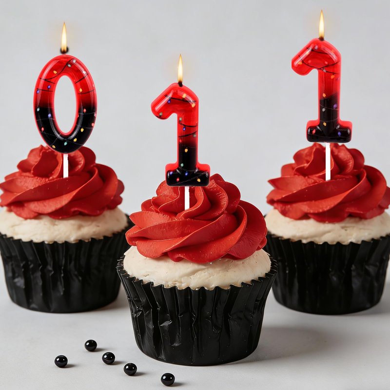 011 Birthday Candle, Stranger Theme Birthday Cake Decoration Candle, Things Birthday Party Decorations, 11th 10th Birthday Decorations for Boys Girls, Eleven Party Supplies, Number Party Decor Gifts
