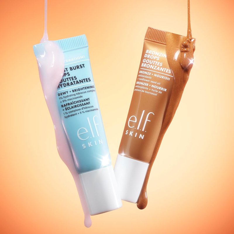 e.l.f. SKIN Hydration Duo - Holy Hydration! Thirst Burst & Bronzing Set for Dewy, Sun-Kissed Skin | Vegan & Cruelty-Free