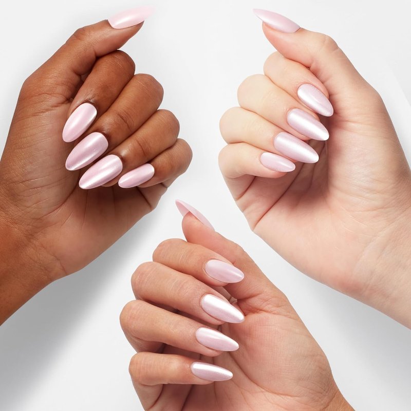 OPI Press-On Nails - Professional Nail Art Kit | Short Round, Long Almond & Coffin Shapes