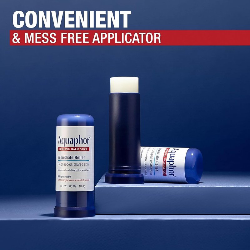 Aquaphor Advanced Therapy Healing Ointment & Balm Set - Skin Protectant with Avocado Oil & Shea Butter | 14 Oz & 0.65 Oz