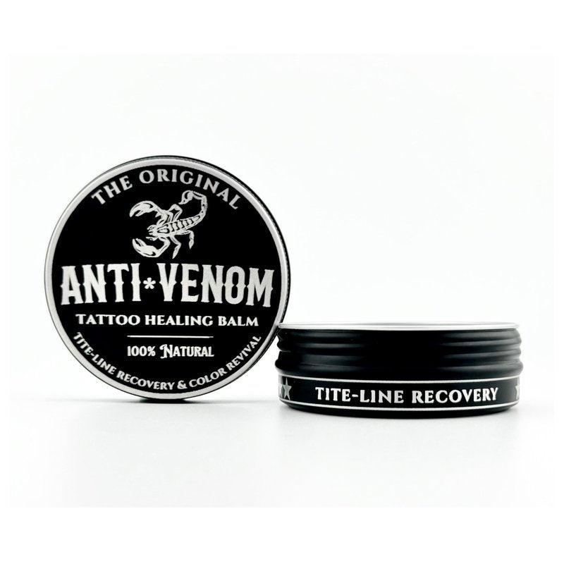 Anti*Venom Tattoo Aftercare – Premium Organic Tattoo Aftercare for Nourishing Fresh Tattoos, Daily Tattoo Moisturizer, Fast-Absorbing, Unscented & Dye-Free, Petroleum-Free, Artisan Quality