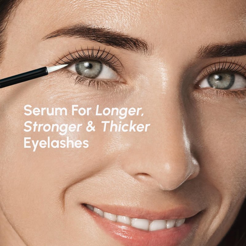 Eyelash Serum for Growth – Prostaglandin-Free Lash & Brow Enhancer | Rapid Results, Nourishing Formula