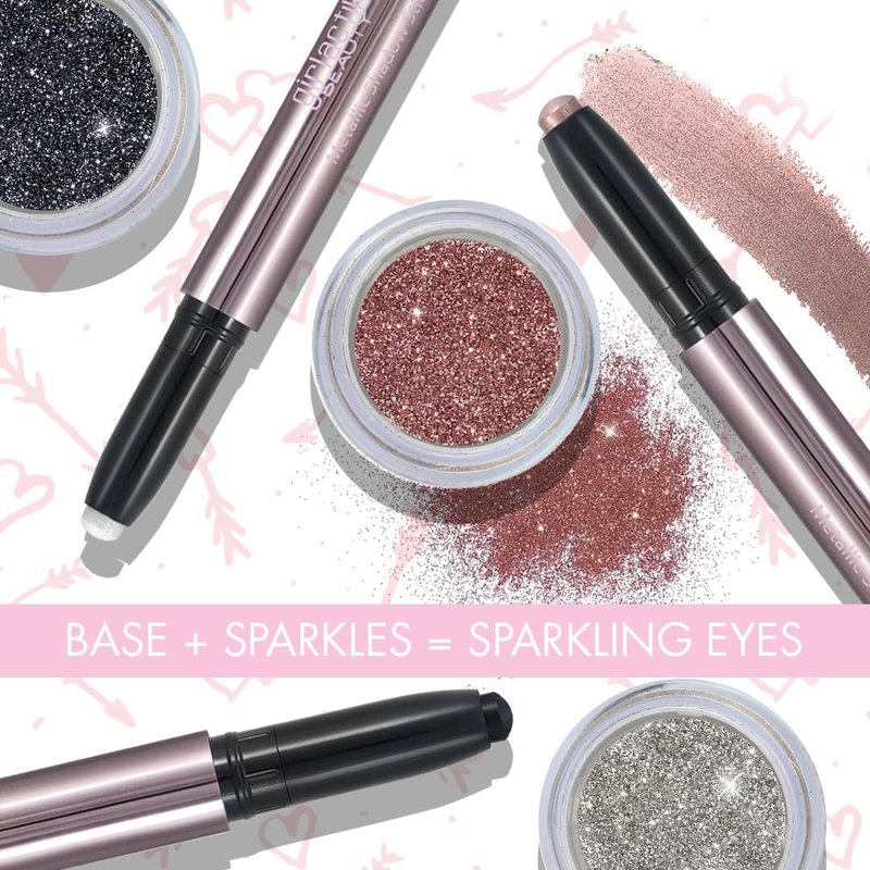 Girlactik Shadow Stick – Long-Wearing Cream Eyeshadow Stick, Blendable & Smudge-Resistant Eye Makeup – Vegan, Cruelty-Free, Easy One-Swipe Application (Nutmeg)