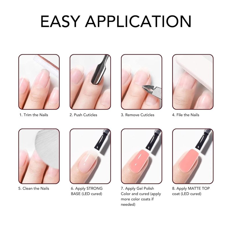 NAIRLCIA Matte Gel Top Coat, 15ML Gel No Wipe Matte Top Coat Soak Off Nail Lamp Gel Nail Polish Matte Finish Long Lasting for Proffesional & Home Nail DIY Manicure
