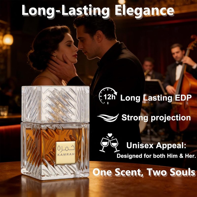 Skiennix Eau De Parfum - Long Lasting Warm & Spicy Fragrance | 3.4 Oz Elegant Crystal Bottle