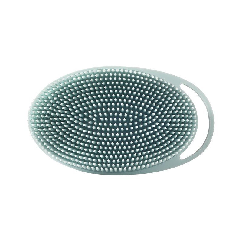 Freeman Premium Silicone Body Scrubber, Exfoliating & Massaging, Double Sided Silicone Scrubber, Durable & More Hygienic Than Loofah, for Men & Women, Cruelty-Free Shower & Bath Accessory, 1 Count