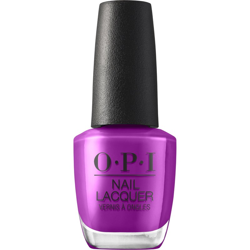 OPI Nail Lacquer Ultra Violet Daze | Semi-Sheer Bright Warm Orchid Purple Crème Chip Resistant Nail Polish | Trip to the Brite Side | Summer 2026 Collection