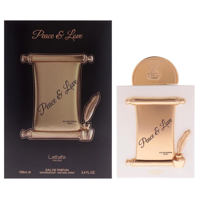 Lattafa Pride Peace & Love Unisex Eau de Parfum Spray - 3.4 oz | Long-Lasting Fragrance