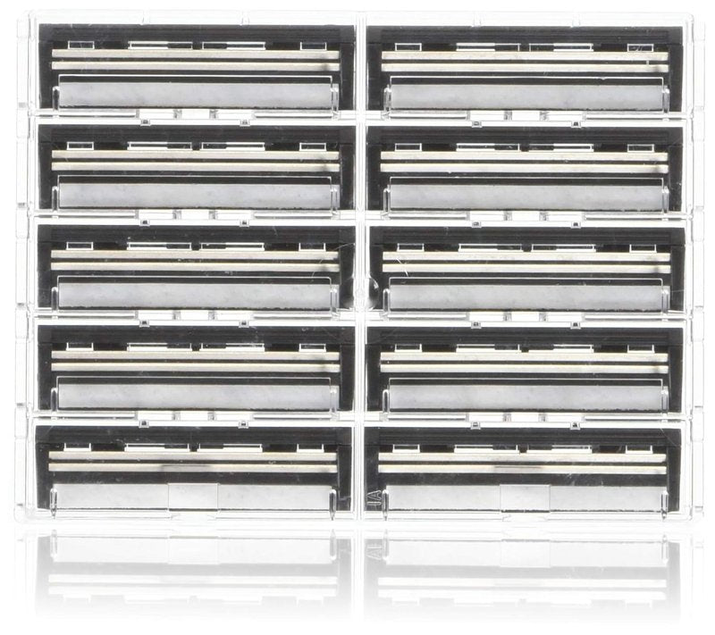 Personna Twin II Razor Blades - Compatible with Gillette Trac 2 System | 100 Count