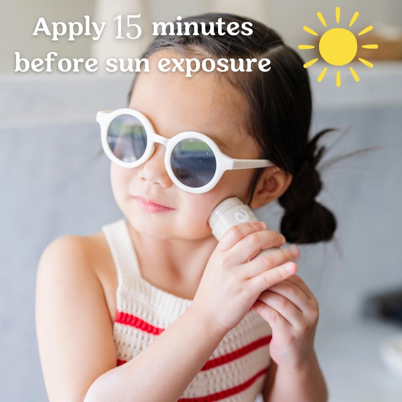 Roe Wellness- Mineral Sunscreen Stick SPF 50 Reef Safe Roll-On Clean Ingredients Zinc Oxide Sun Protection | Face & Body UVA & UVB | Great For Kids, Toddlers, Newborns & Adults