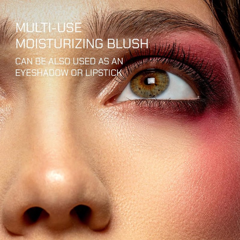 Radiant Professional Touch of Blush - Stick for Cheeks, Lips & Eyes – Vegan Cream Blusher Stick – Lightweight, Hydrating Clean Beauty Makeup – Multi-Use Makeup – Made in Greece (03 ROSY, 0.14 Oz)