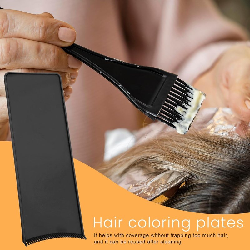 Skiennix Balayage Highlighting Board - Professional Hair Coloring Paddle with Teeth | Black
