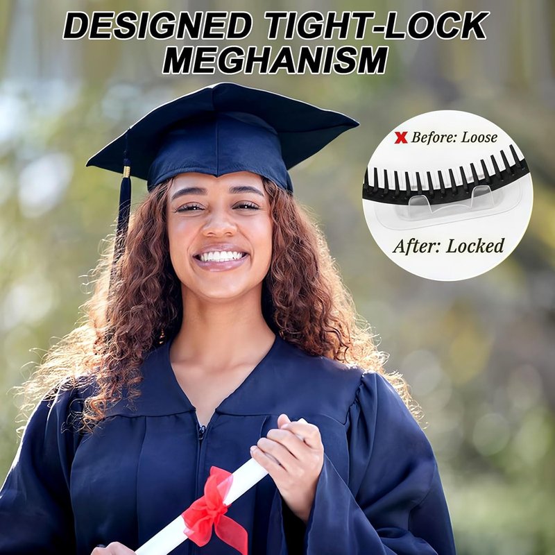Graduation Cap Headband Insert - Comfortable & Stylish Grad Cap Accessory | Perfect for Celebrations