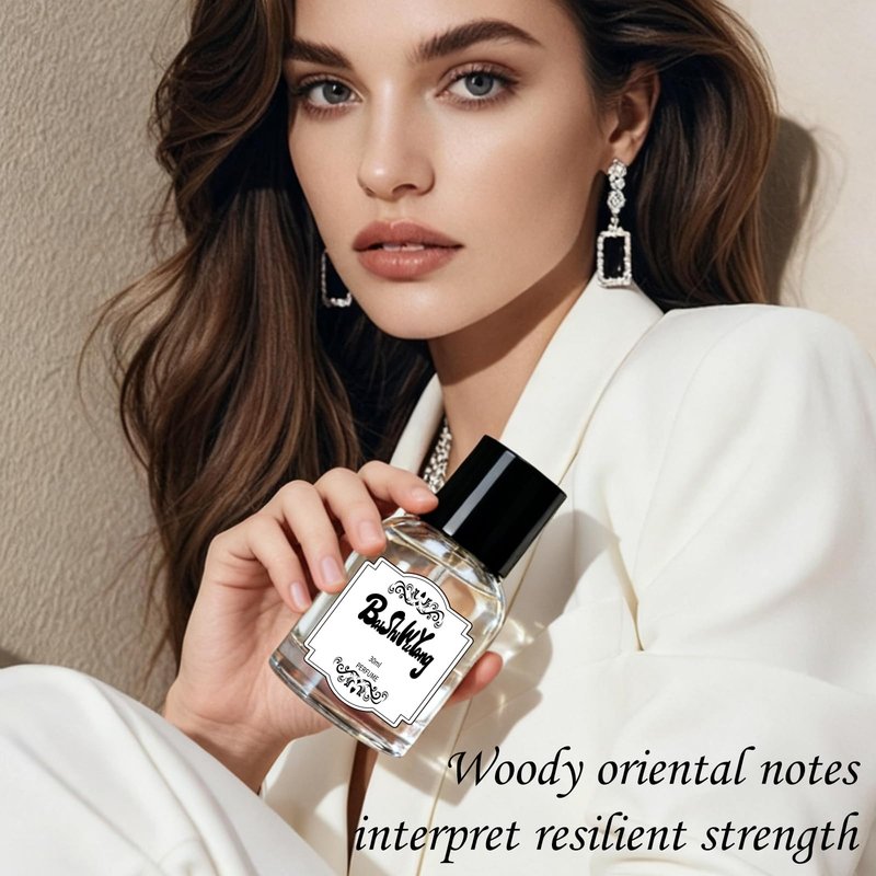 Perfume for Women, Eau de Parfum, Woody Oriental Notes Long Lasting With Wood, Agarwood, Vanilla, Sichuan Pepper, Cardamom & Amber, 30ml / 1fl oz