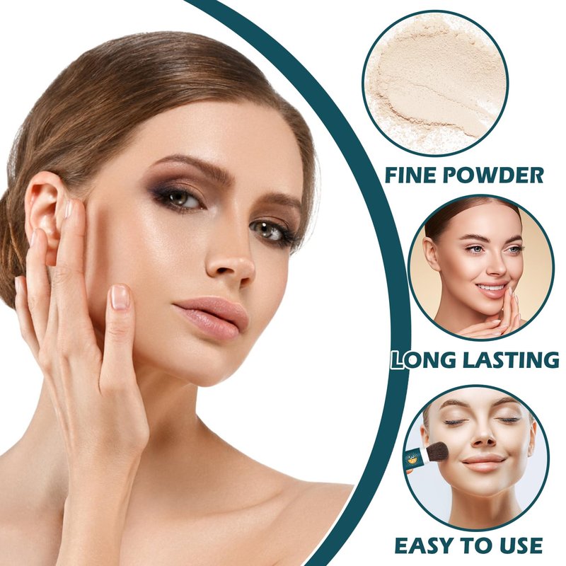 Mineral Powder Sunscreen for Face Oil Control,Broad Spectrum SPF 35,Long Lasting Sunscreen Powder for Face Natural Light Breathable,Protector Solar Para la Cara - 03 Medium