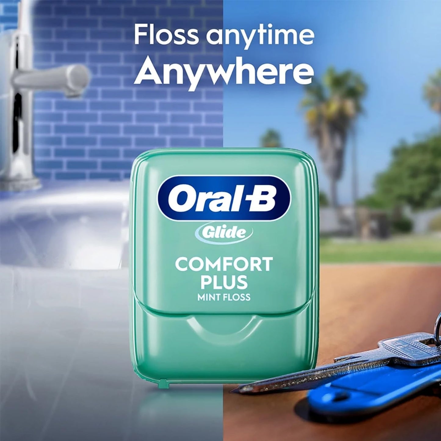 Oral-B Glide Pro-Health Comfort Plus Dental Floss, Mint