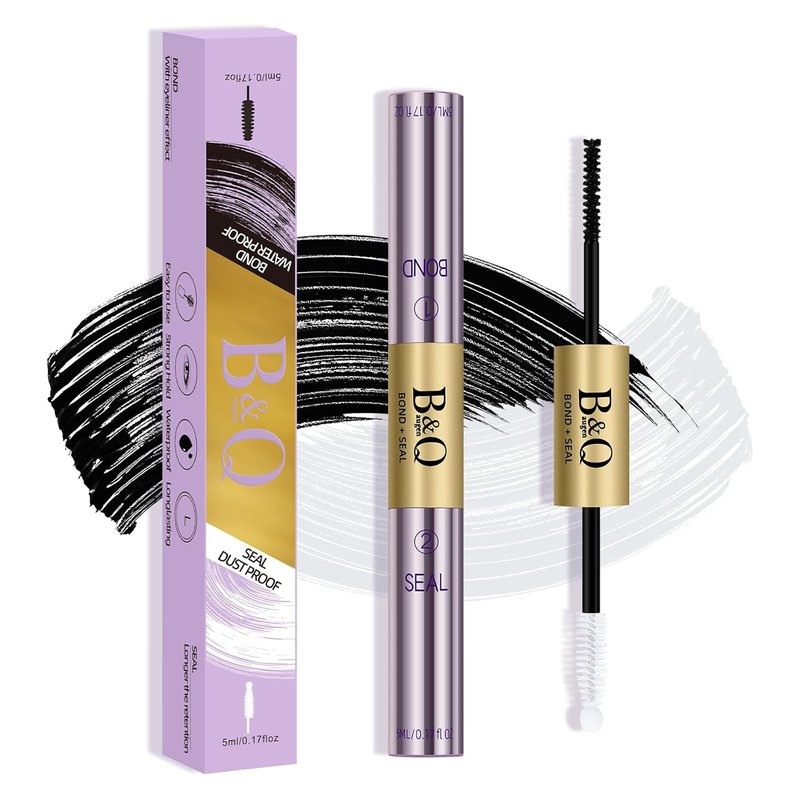 B&Q Lash Cluster Glue - 10ML Waterproof Bond & Seal for Long-Lasting Eyelash Clusters | Professional DIY Use