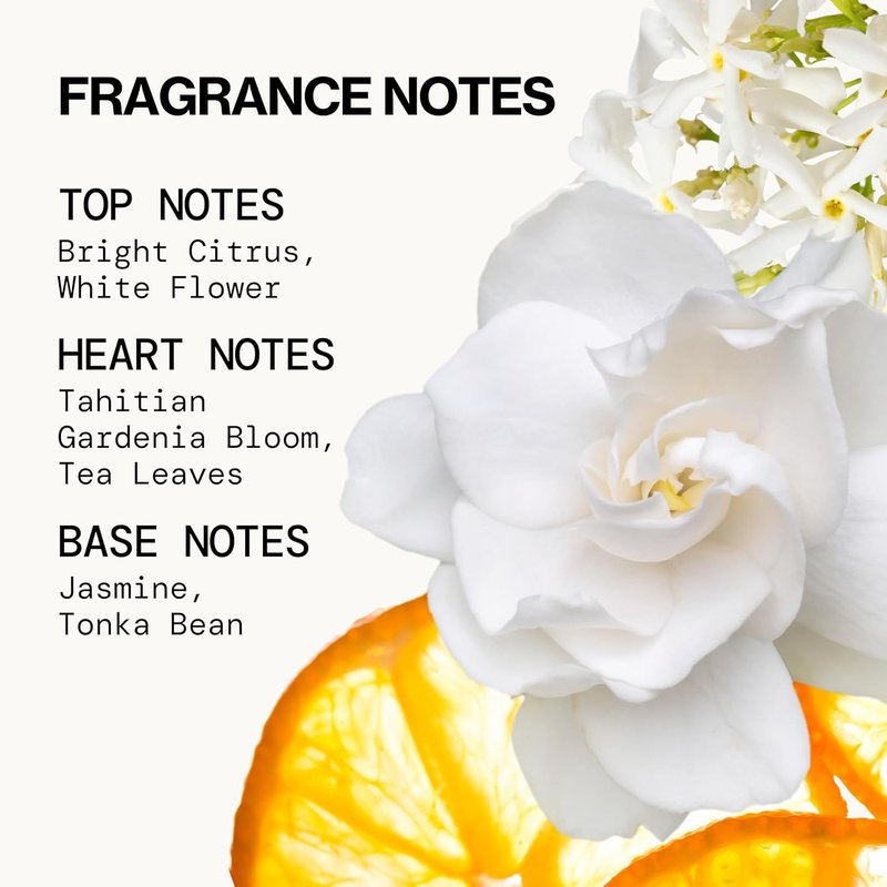 Pacifica Tahitian Gardenia Perfume Spray - Tropical Floral Fragrance with Gardenia, Jasmine & Vanilla | 1oz Vegan & Cruelty-Free