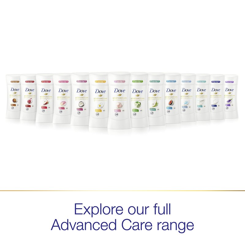 Dove Antiperspirant Deodorant with 48 Hour Protection Caring Coconut Deodorant for Women 2.6 oz (Pack of 2)