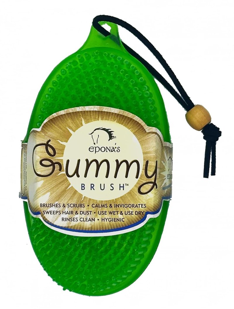 Epona Gummy Brush/Scrubby Horse Grooming Tool