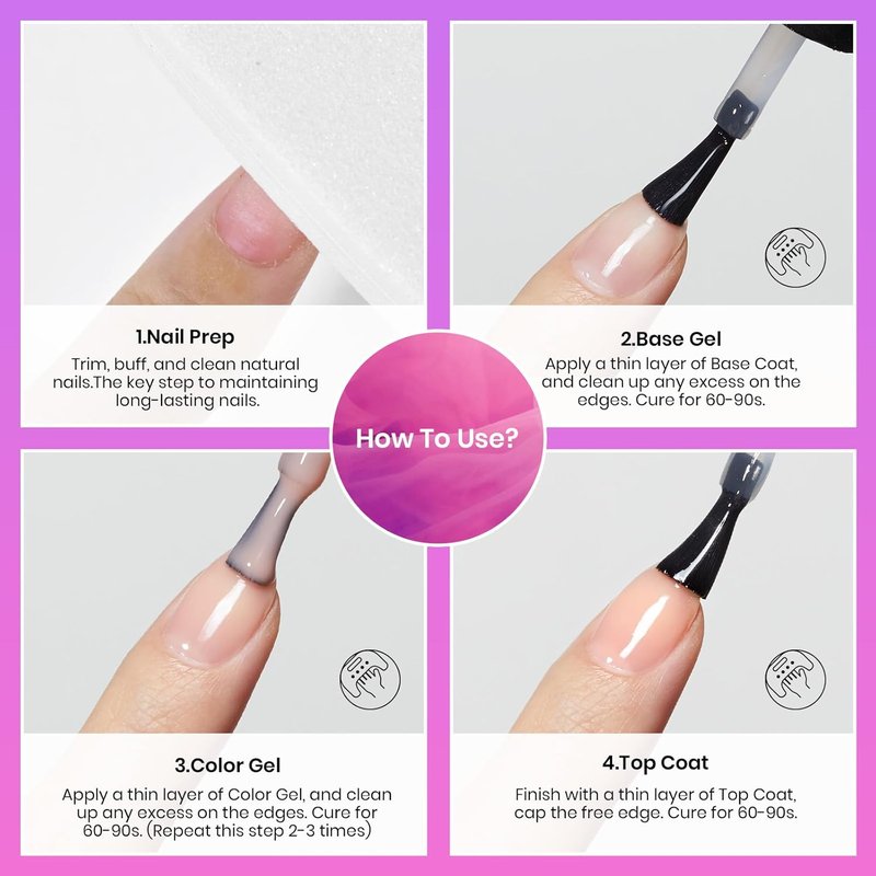 Beetles Pro Gel Base Coat - Hema-Free & Self-Leveling 20ml | Long-Lasting Soak-Off Gel for LED/U V Lamps