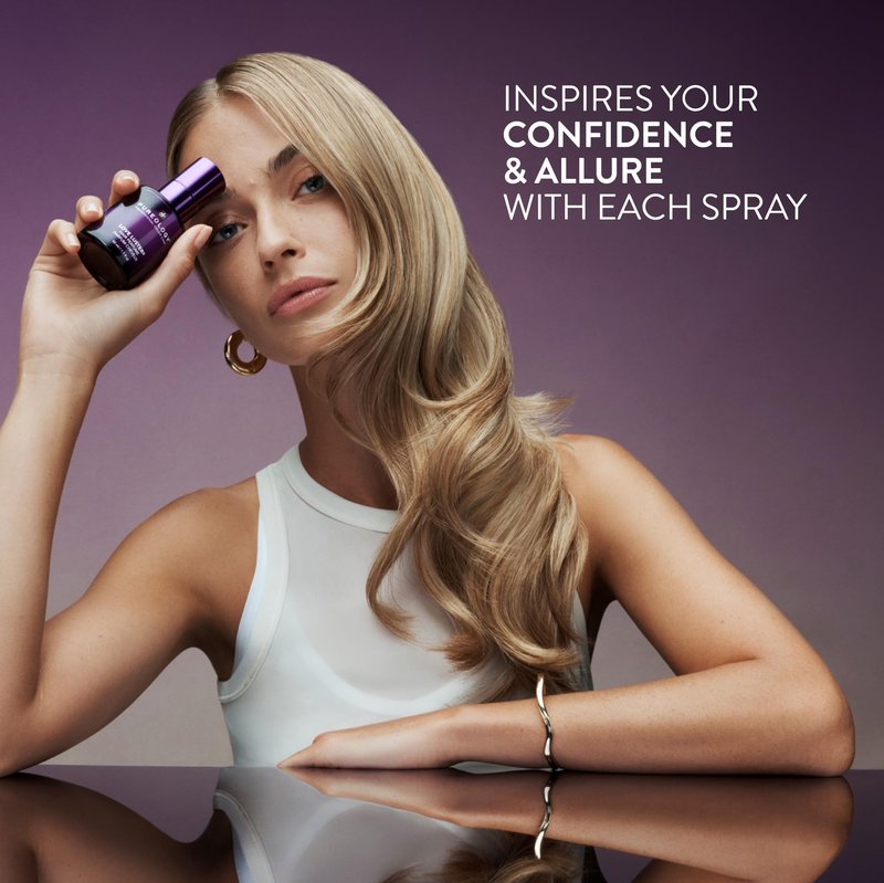 Pureology Love Luster Hydrating Hair Perfume - Hair & Body Mist with Vanilla & Peony Fragrance, Color Safe, No Drying Alcohols, Instant Hair Shine & Softness, 1.0 Fl Oz