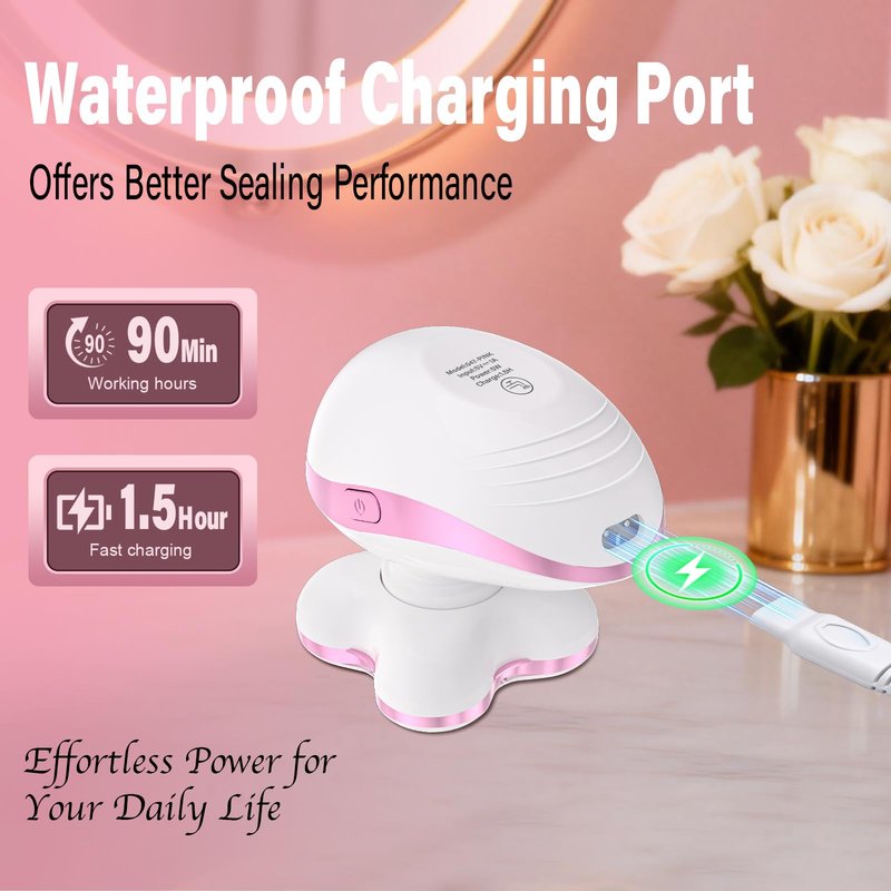 Electric Razors for Women Legs: Rechargeable Body Shaver - Waterproof Wet Dry Hair Remover - Applicable to Facial, Leg, Arm, Bikini Area